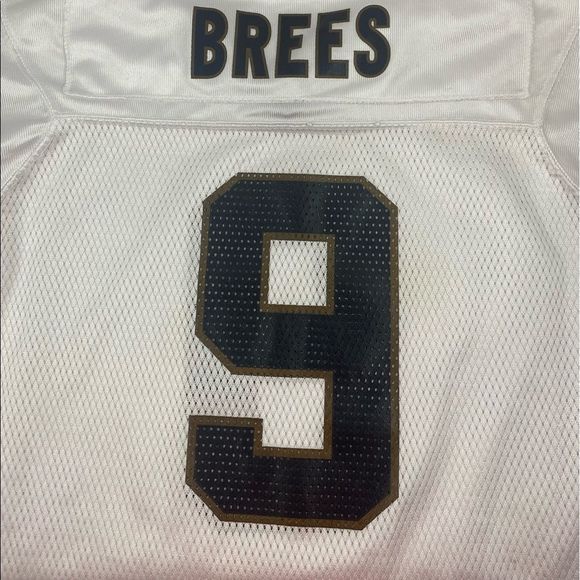 ❌❌SOLD❌❌ New Orleans Saints NFL Reebok Youth Jersey D Brees 9 / M - Picture 7 of 9